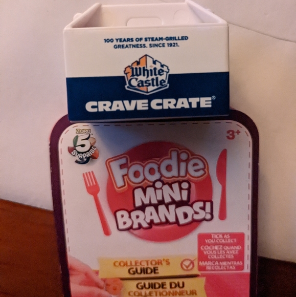 SALE 3/$9 or 4/$12: Mini Brands Foodie White Castle Crave Case - Picture 2 of 3